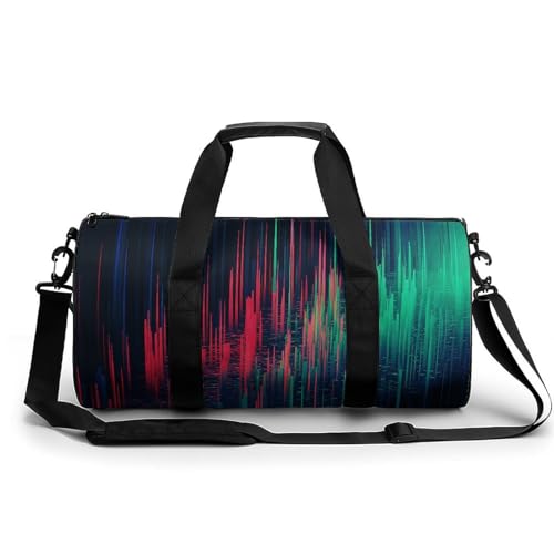 Reisetasche für Damen, großes Fassungsvermögen, faltbar, leicht, Sport, Turnbeutel für Reisen/Geschenk, weiß, 45 cm/22,9 cm/22,9 cm/22,9 cm, weiß, weiß, 17.7in/9in/9in Reisetasche für Damen, großes Fassungsvermögen, faltbar, leicht, Sport, Turnbeutel für Reisen/Geschenk, weiß, 45 cm/22,9 cm/22,9 cm/22,9 cm, weiß, weiß, 17.7in/9in/9in von Dwrepo