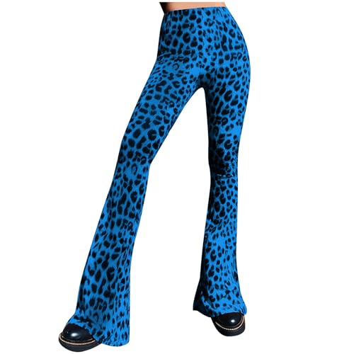 Flared Leggings Damen Yogahose Leopard Micro Schlaghosen High Waist Schlank Hundert Schlaghosen mit Stretch Blickdicht Leggins Bootcut Jogginghose Jazzpants mit Bauchkontrolle Fitness Casualhose Flared Leggings Damen Yogahose Leopard Micro Schlaghosen High Waist Schlank Hundert Schlaghosen mit Stretch Blickdicht Leggins Bootcut Jogginghose Jazzpants mit Bauchkontrolle Fitness Casualhose von DxanDn