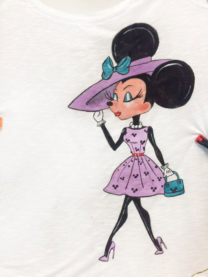 Handbemaltes Hemd Mit Reißverschluss Am Rücken, Maßhemd von DyStyle