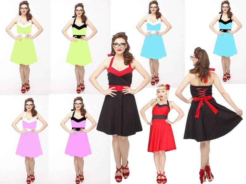 Pastell Rosa Grün Gelb Blau Korsett Brautjungfer Plus Größe Prom Partykleid Pastell Rosa Grün Gelb Blau Korsett Brautjungfer Plus Größe Prom Partykleid von DyStyle