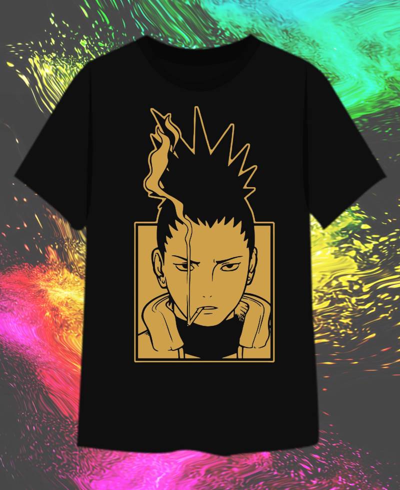 Shikamaru Gebleichtes T-Shirt von Dyelirium