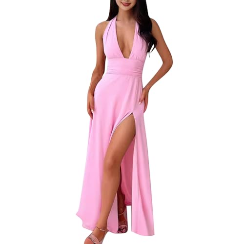 Dyhxuan Wickelkleid Damen Tiefer V Ausschnitt Sommerkleid Elegant Schlitz Bodycon Cocktailkleid Hohe Taille Maxikleid Sexy Partykleid Ballkleider Lang Formal Kleid Festliche Hochzeit Abendkleider Dyhxuan Wickelkleid Damen Tiefer V Ausschnitt Sommerkleid Elegant Schlitz Bodycon Cocktailkleid Hohe Taille Maxikleid Sexy Partykleid Ballkleider Lang Formal Kleid Festliche Hochzeit Abendkleider von Dyhxuan