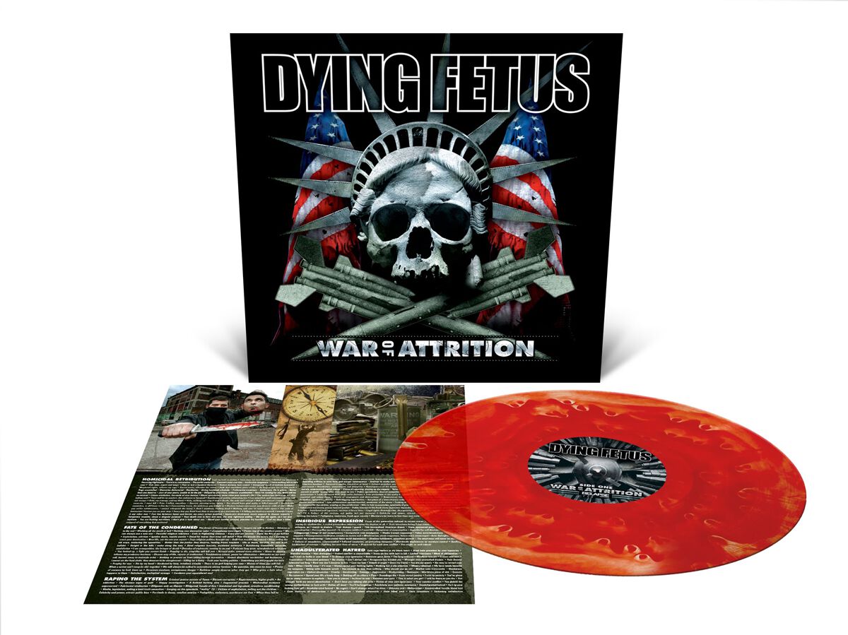 Dying Fetus War of attrition LP multicolor von Dying Fetus