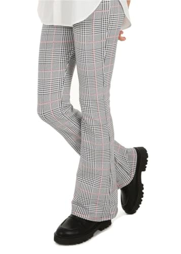 Dykmod Mädchen Ausgestellte Thermo Leggings Aufdrucke Print Hose Warm hk434 128 Hahnentritt von Dykmod