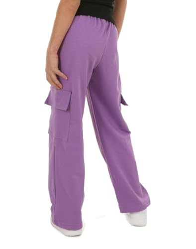 Dykmod Mädchen Hose Weites Bein Jogginghose Cargohose hk424 152 Lila von Dykmod