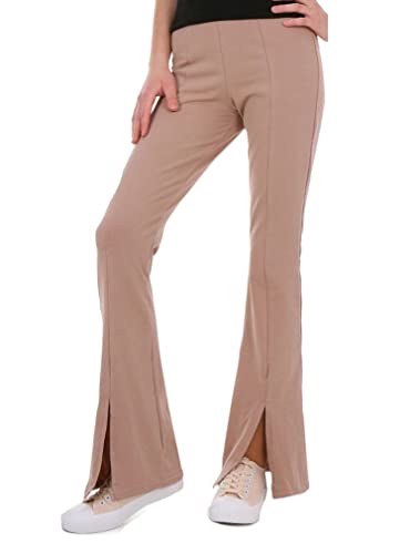 Dykmod Mädchen Leggings Hose Bootcut Ausgestellte hk422 128 Beige von Dykmod