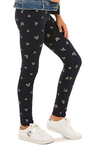 Dykmod Mädchen Warme Thermo Leggings Winter Jeansoptik Leo Sterne Kinder Thermohose hk310 134 Maus von Dykmod