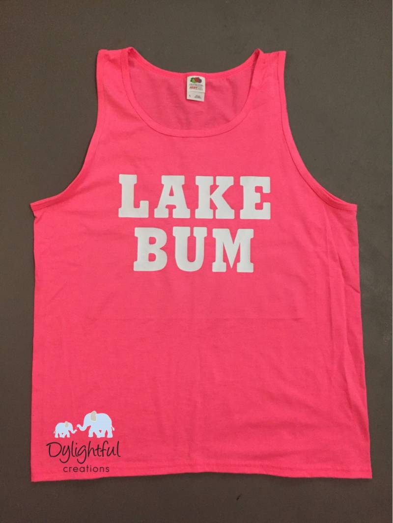 Übergroßer Tank in Neonpink See-Bum Diese Eignen Sich Hervorragend Als Tagestrinker Für Den Strandsee Übergroßer Tank in Neonpink See-Bum Diese Eignen Sich Hervorragend Als Tagestrinker Für Den Strandsee von DylightfulCreations