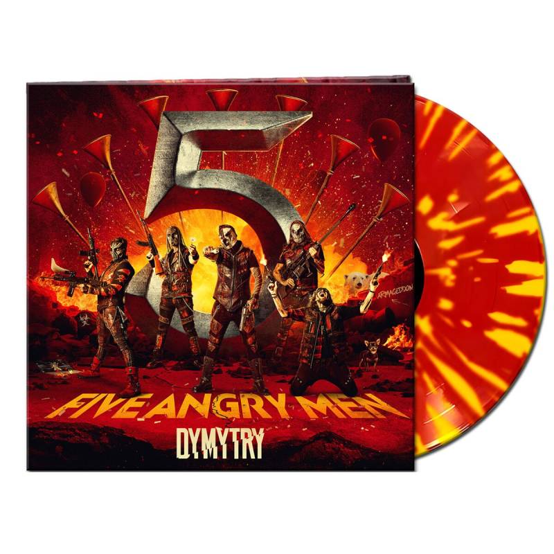 Dymytry Five angry men LP multicolor Dymytry Five angry men LP multicolor von Dymytry
