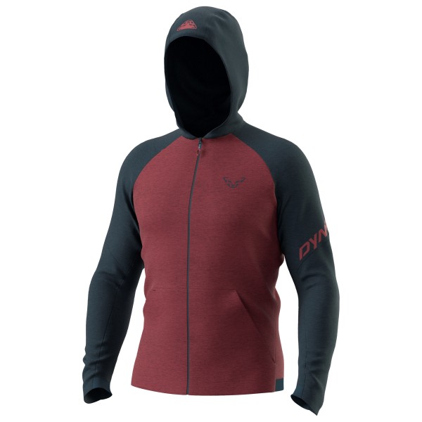Dynafit - 24/7 Polartec Zip Hoody - Hoodie Gr S rot von Dynafit
