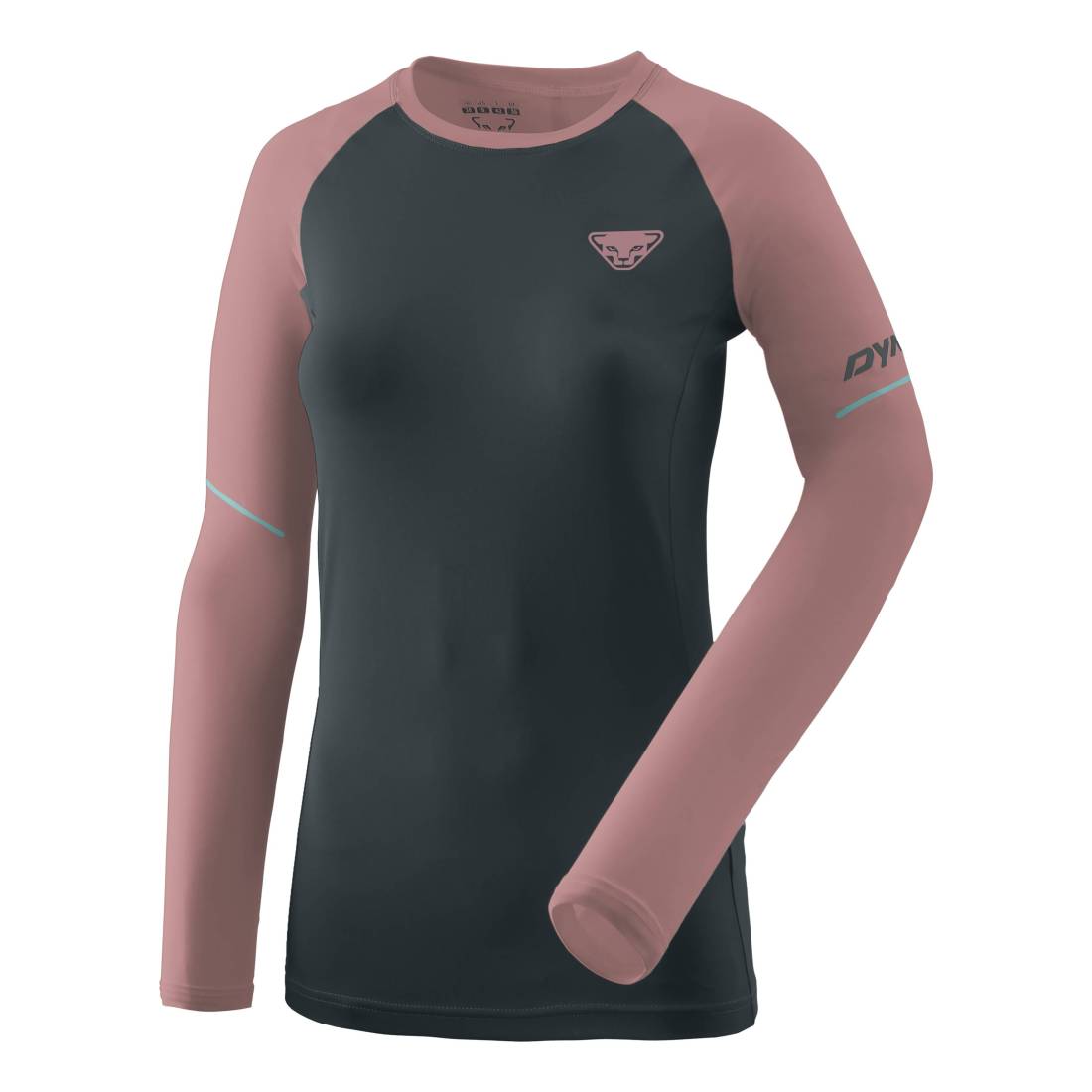 Dynafit ALPINE PRO L/S Damen Laufshirt rosa Gr. 36 von Dynafit