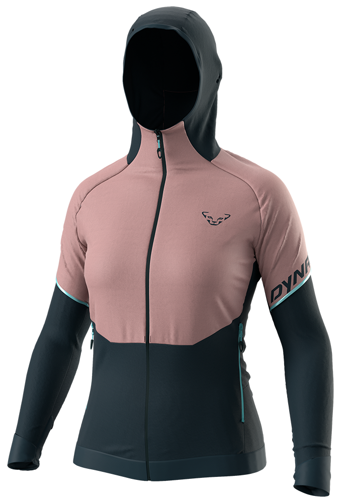 Dynafit Alpine Hybrid Damen Trailrunning-Jacke mokarosa L von Dynafit