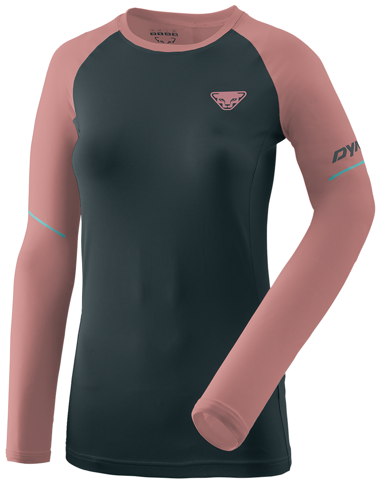 Dynafit Alpine Pro Damen Langarmshirt blueberry mokarosa 36 von Dynafit