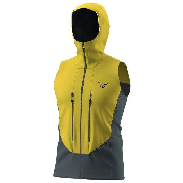 Dynafit - Blacklight Softshell Vest - Softshellweste Gr XXL gelb von Dynafit