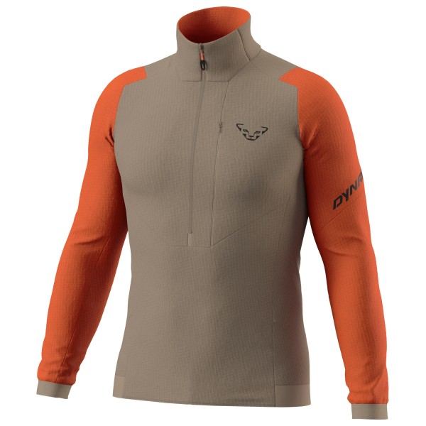 Dynafit - Blacklight Thermal 1/2 Zip - Fleecepullover Gr XL braun von Dynafit