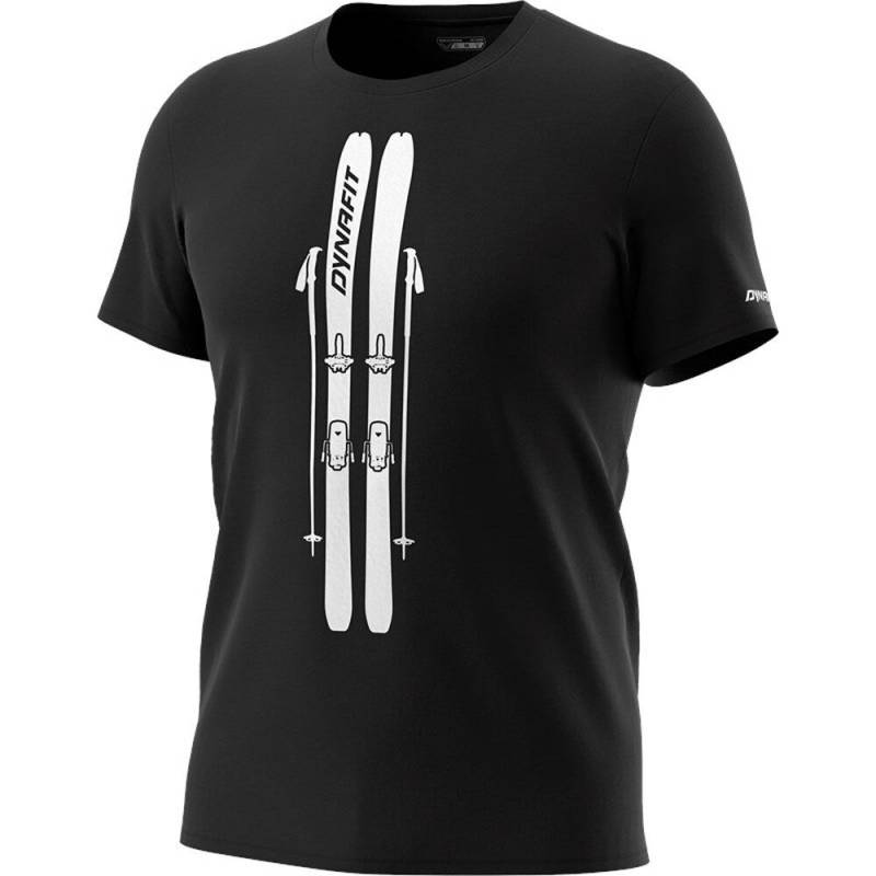 Dynafit Graphic CO Herren T-Shirt blackout skis L von Dynafit