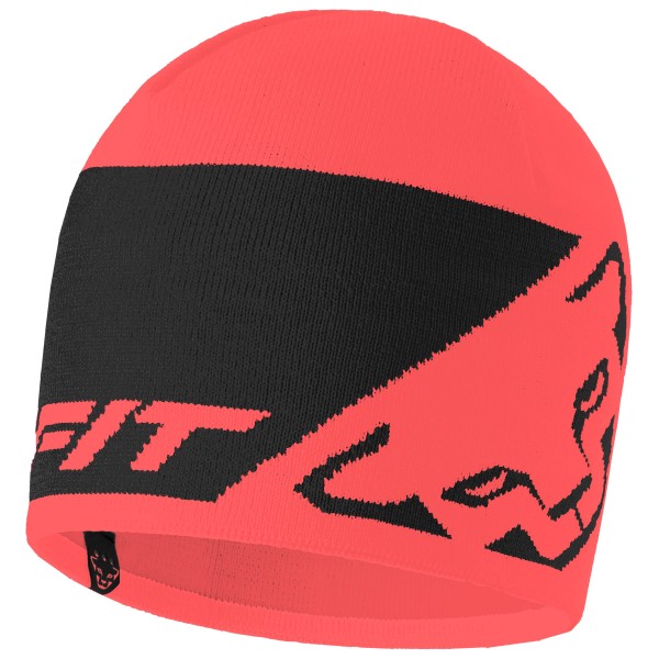 Dynafit - Leopard Logo Beanie - Mütze Gr One Size rot von Dynafit