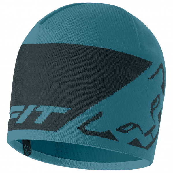 Dynafit - Leopard Logo Beanie - Mütze Gr One Size türkis/blau von Dynafit