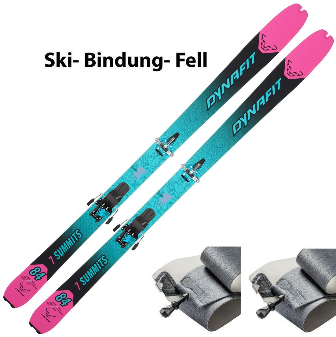 Dynafit Seven Summits Wm+ vormontiertes Set Tourenski-Bindung-Fell 158 cm Dynafit Seven Summits Wm+ vormontiertes Set Tourenski-Bindung-Fell 158 cm von Dynafit