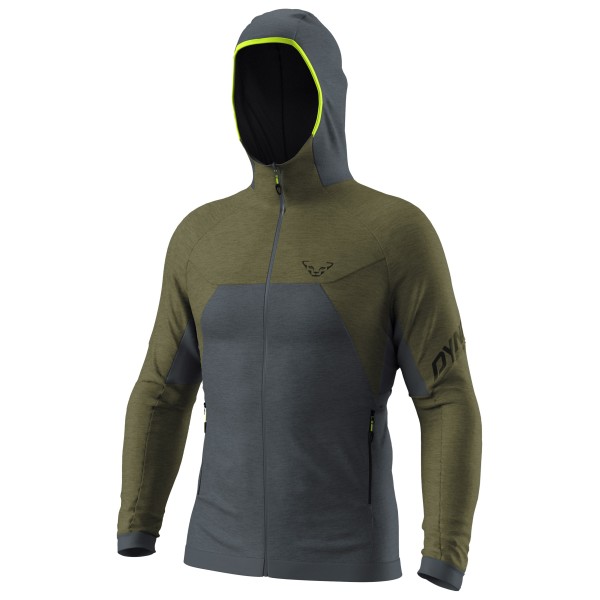 Dynafit - Tour Wool Thermal Hoody - Wolljacke Gr M oliv von Dynafit
