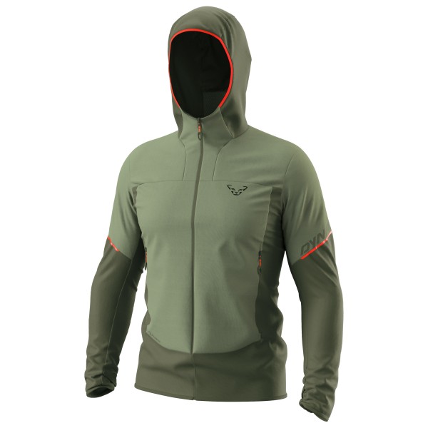 Dynafit - Traverse Alpha Hooded Jacket - Fleecejacke Gr S oliv von Dynafit