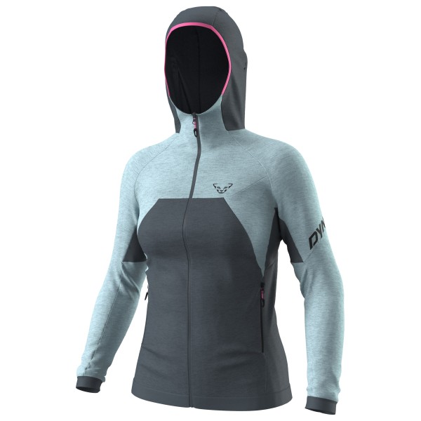 Dynafit - Women's Tour Wool Thermal Hoody - Isolationsjacke Gr M grau von Dynafit