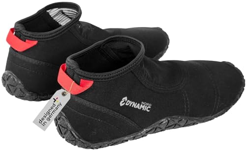 DynamicNord - Neoprenschuhe Badeschuhe Barfußschuhe - Designed in Germany - Watschuhe Aquaschuhe mit Mesh für leichtes An- und Ausziehen Schwimmschuhe, Wasserschuhe von DynamicNord
