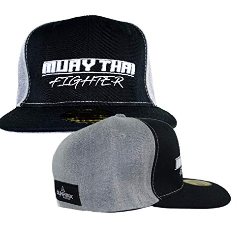 Dynamix Athletics Snapback Cap Muay Thai Schwarz/Grau Kampfsport Thaiboxen Kappe Mütze Baseball Cap Dynamix Athletics Snapback Cap Muay Thai Schwarz/Grau Kampfsport Thaiboxen Kappe Mütze Baseball Cap von Dynamix Athletics