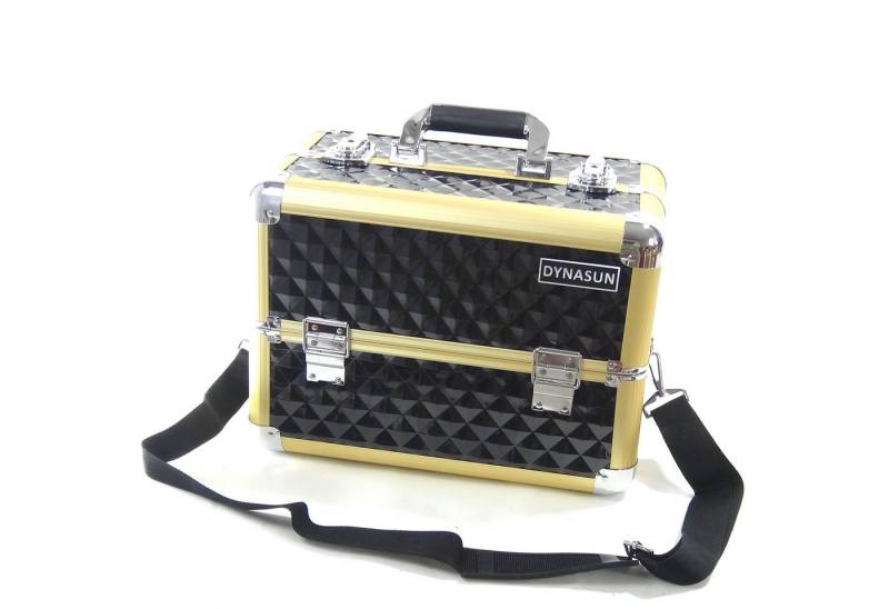 Dynasun Beautycase Beauty BS36, Kosmetikkoffer 4 Fächern, Schultergurt Sicherheitsschloss, 37x23x28cm von Dynasun