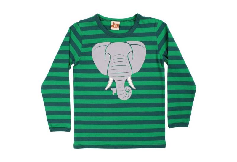 Dyr by Danefae Langarmshirt Dyr by Danefae Roar T Longsleeve Green/Dark Duck Elefant 5 Y Kinder Langarmshirt von Dyr by Danefae