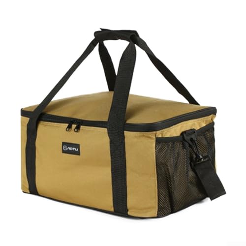 DystopiaWorld Outdoor-Koch-Aufbewahrungstasche, 22 l, mit stoßdämpfender Polsterung und verstellbaren Layouts, Wie abgebildet von DystopiaWorld