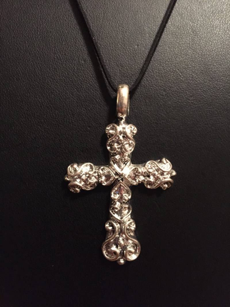 Silber Kreuz Halskette Silber Kreuz Halskette von DzignzBySharon