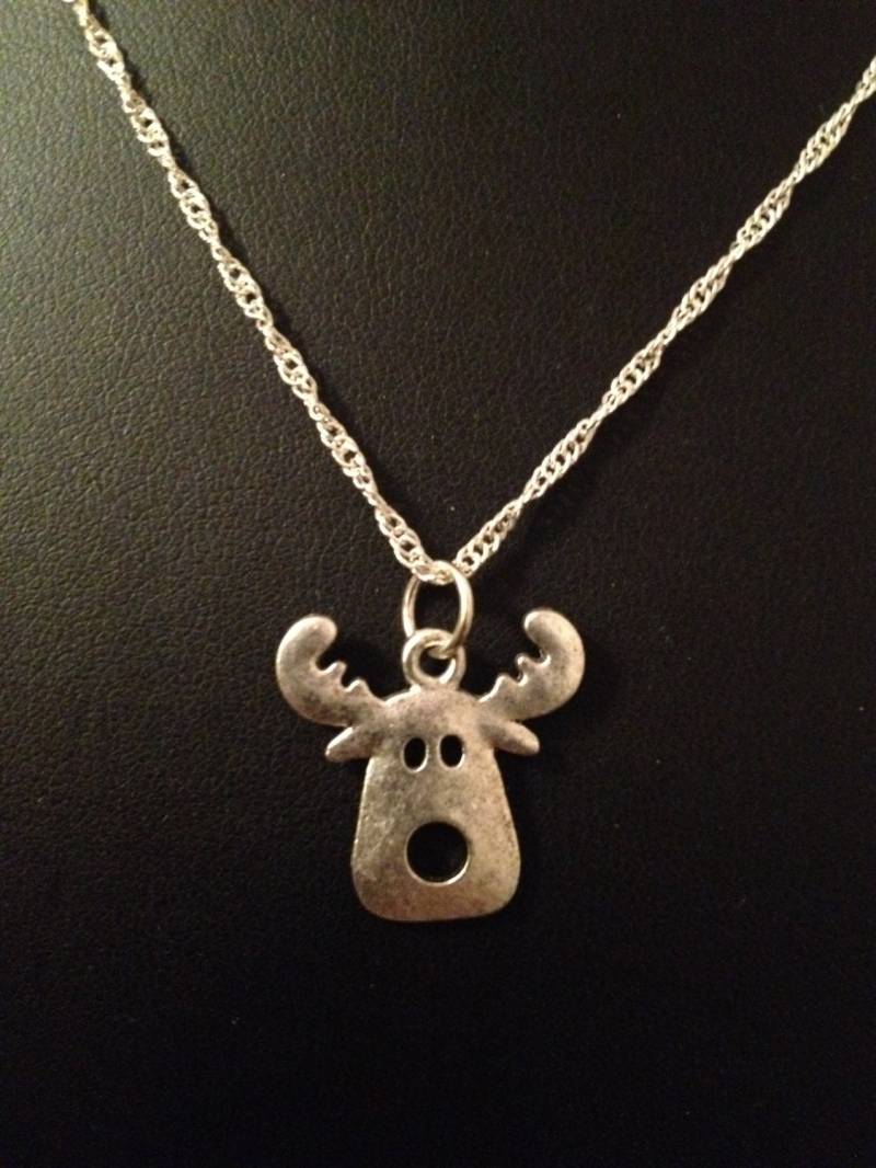 sterling Silber Weihnachten Halskette von DzignzBySharon