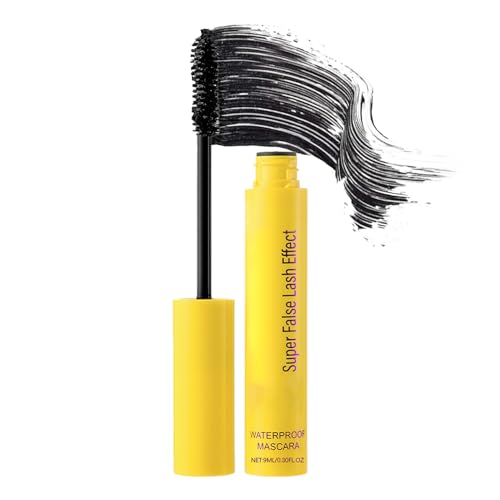 DzpKrka Wimpern Mascara, 2 Stück Wimperntusche, Mascar-a Volumen Und Länge, Wasserfeste Augen-Masca-ra, Voluminöse M-ascara, Wasserfeste Verlängernde Mas-cara, Lang Haltende Augenkosmetik von DzpKrka