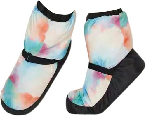 Damen Warm Up Bootie Tanzschuhe,Damen Warm Up Boot HausschuhWarm Up Bootie,Erwachsene Stiefel von E-ALLDIR