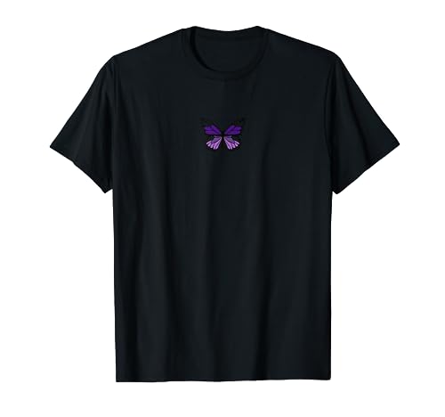 Purple Butterfly E-Boy E-Girl Aesthetic Grunge Clothing T-Shirt von E-Boy E-Girl Aesthetic Grunge