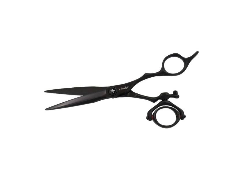 E-Kwip Haarschere E-Kwip PLUS TEC 360° Schneideschere Schwarz 6,0zoll von E-Kwip