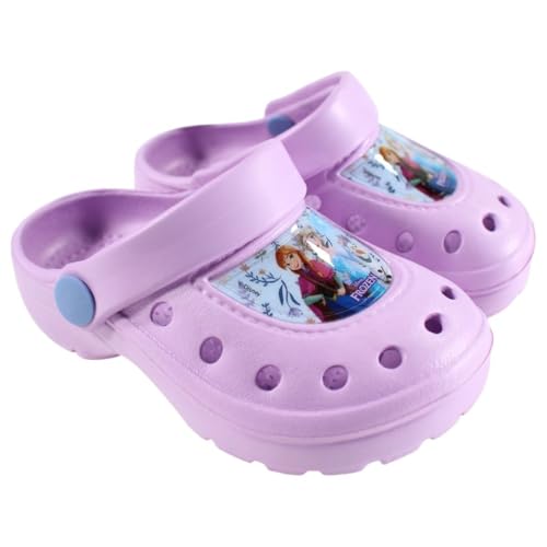 Disney Frozen Kinder Clogs – Badeschuhe Latschen für Mädchen mit ELSA & Anna – Gr. 22–33 – Lila – rutschfest & bequem, Farbe: Lila, Größe der Schuhe: 28/29 Disney Frozen Kinder Clogs – Badeschuhe Latschen für Mädchen mit ELSA & Anna – Gr. 22–33 – Lila – rutschfest & bequem, Farbe: Lila, Größe der Schuhe: 28/29 von E plus M