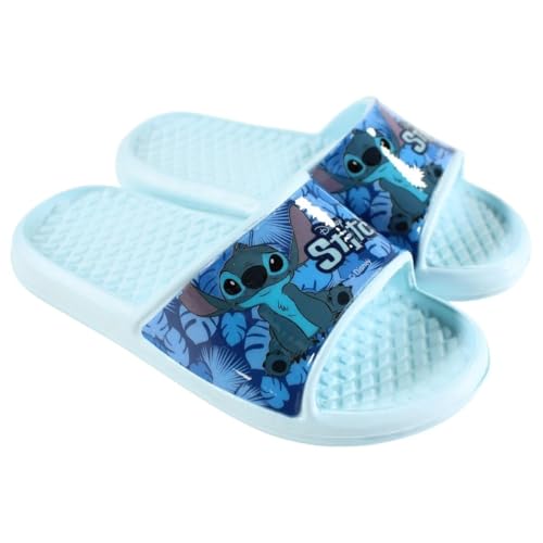 E plus M Disney Lilo & Stitch Kinder Sandalen – Jungen Badeschuhe – Latschen Gr. 26 bis 33 – Blau – rutschfest & leicht, Farbe: Blau, Größe der Schuhe: 28/29 E plus M Disney Lilo & Stitch Kinder Sandalen – Jungen Badeschuhe – Latschen Gr. 26 bis 33 – Blau – rutschfest & leicht, Farbe: Blau, Größe der Schuhe: 28/29 von E plus M