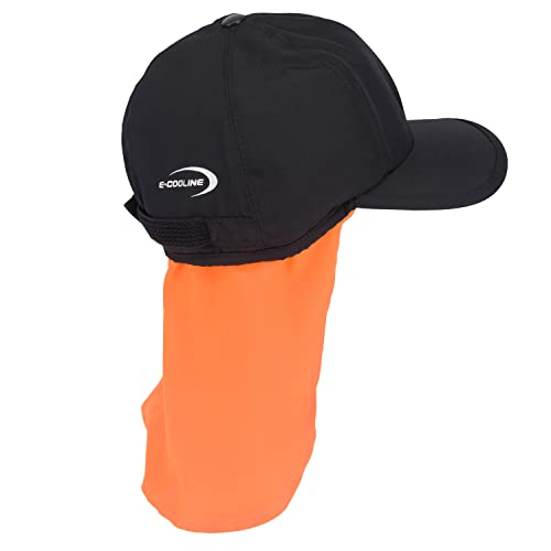 E.COOLINE Powercool SX3 Basecap PRO Gr. L schwarz/orange - mit Nackenschutz - Körperkühlung bei Arbeit oder Sommerhitze - Kopfbedeckung mit Kühlung - kühlende Basecap - waschbar - Made in Germany E.COOLINE Powercool SX3 Basecap PRO Gr. L schwarz/orange - mit Nackenschutz - Körperkühlung bei Arbeit oder Sommerhitze - Kopfbedeckung mit Kühlung - kühlende Basecap - waschbar - Made in Germany von E.COOLINE