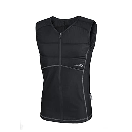 E.COOLINE Powercool SX3 ShirtWeste erfrischend kühlend mit Nierenschutz Unisex-Erwachsene, Schwarz, 120-126 cm Brustumfang von E.COOLINE