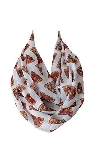 EtwoaSchlauchschal Halstuch mit Pizzascheiben, Unendlichkeitssymbol von E2A ETWOA