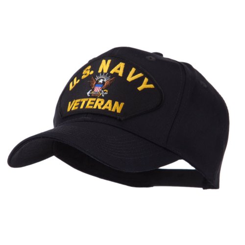 e4Hats.com Veteran Military Large Patch Cap, US-Marine, Einheitsgröße von E4hats
