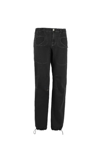 E9 - Herren-Hose aus Baumwolle zum Klettern Life stayl Rondo Denim2.3 - Black-M, Schwarz von E9