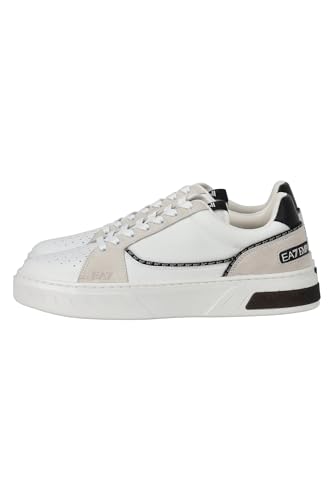 Emporio Armani EA7 Herren Sneaker White - Black 43 1/3 EU von Emporio Armani