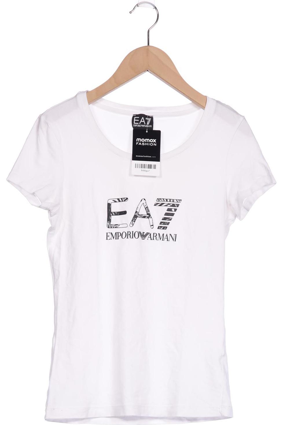 EA7 EMPORIO ARMANI Damen T-Shirt, weiß von EA7 EMPORIO ARMANI