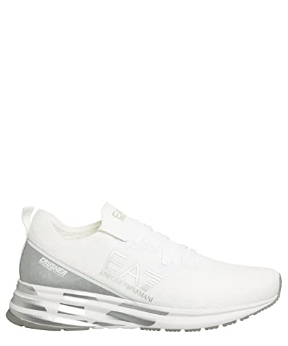 Emporio Armani Sneaker Running EA7 Training mesh White/Silver Unisex US22EA13 X8X095 44 von EA7