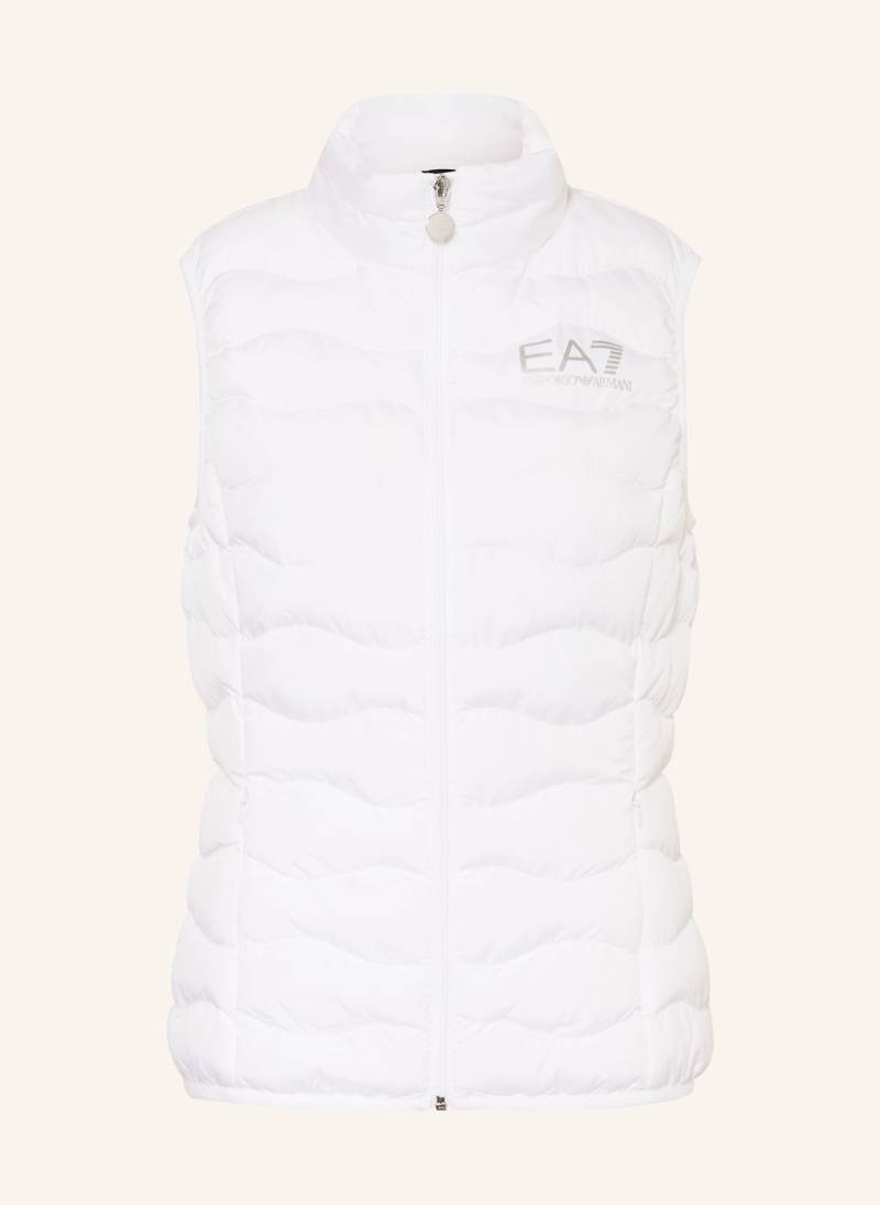 ea7 Emporio Armani Funktionsweste Train Core weiss von EA7 EMPORIO ARMANI