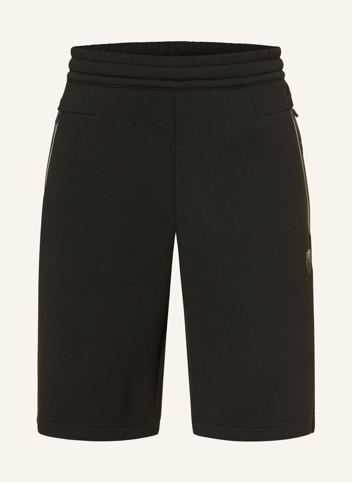 ea7 Emporio Armani Sweatshorts Train Premium schwarz von EA7 EMPORIO ARMANI