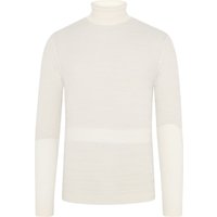 EA7 Emporio Armani Leichter Rundhalspullover aus Schurwolle in XXL von EA7 Emporio Armani